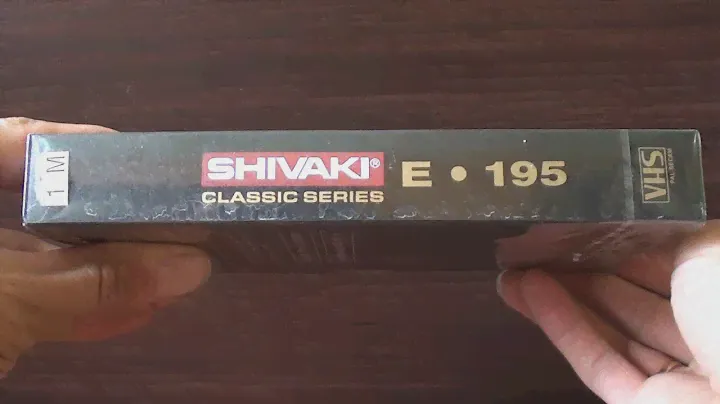 SHIVAKI  CLASSIC SERIES E-195 VHS PAL SECAM